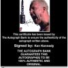 Ken Kennedy Anderson signed WWE wrestling 8x10 photo W/Cert Autographed 42 Certificate of Authenticity from The Autograph Bank
