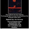 Ken Kennedy Anderson signed WWE wrestling 8x10 photo W/Cert Autographed 49 Certificate of Authenticity from The Autograph Bank