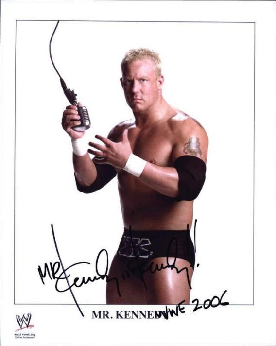 Ken Kennedy Anderson signed WWE wrestling 8x10 photo W/Cert Autographed 59 signed 8x10 photo