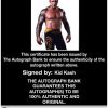 Kid Kash authentic signed WWE wrestling 8x10 photo W/Cert Autographed 04 Certificate of Authenticity from The Autograph Bank