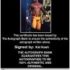 Kid Kash authentic signed WWE wrestling 8x10 photo W/Cert Autographed 07 Certificate of Authenticity from The Autograph Bank