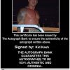 Kid Kash authentic signed WWE wrestling 8x10 photo W/Cert Autographed 10 Certificate of Authenticity from The Autograph Bank