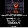 Kid Kash authentic signed WWE wrestling 8x10 photo W/Cert Autographed 12 Certificate of Authenticity from The Autograph Bank