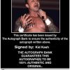Kid Kash authentic signed WWE wrestling 8x10 photo W/Cert Autographed 13 Certificate of Authenticity from The Autograph Bank