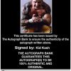 Kid Kash authentic signed WWE wrestling 8x10 photo W/Cert Autographed 14 Certificate of Authenticity from The Autograph Bank