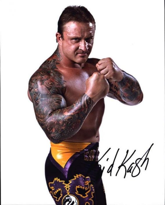 Kid Kash authentic signed WWE wrestling 8x10 photo W/Cert Autographed 17 signed 8x10 photo