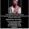 Kurt Angle authentic signed WWE wrestling 8x10 photo W/Cert Autographed 02 Certificate of Authenticity from The Autograph Bank