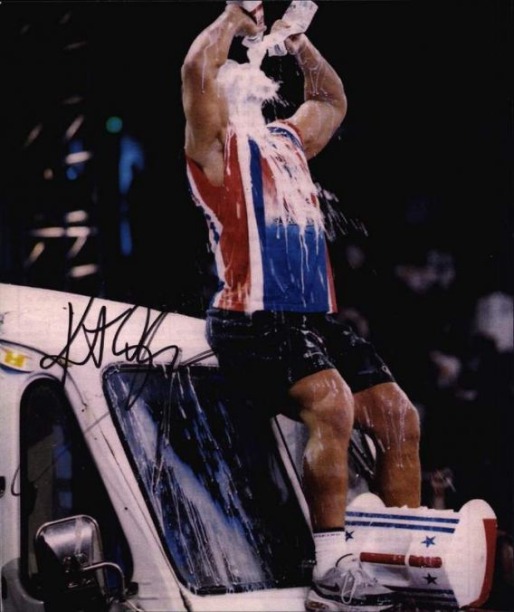 Kurt Angle authentic signed WWE wrestling 8x10 photo W/Cert Autographed 21 signed 8x10 photo