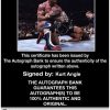 Kurt Angle authentic signed WWE wrestling 8x10 photo W/Cert Autographed 24 Certificate of Authenticity from The Autograph Bank