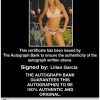 Lilian Garcia authentic signed WWE wrestling 8x10 photo W/Cert Autographed 02 Certificate of Authenticity from The Autograph Bank