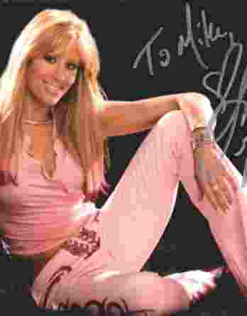Lilian Garcia authentic signed WWE wrestling 8x10 photo W/Cert Autographed 04 signed 8x10 photo
