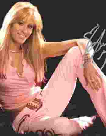 Lilian Garcia authentic signed WWE wrestling 8x10 photo W/Cert Autographed 05 signed 8x10 photo