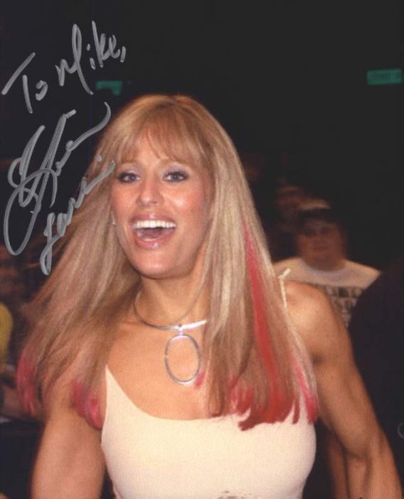 Lilian Garcia authentic signed WWE wrestling 8x10 photo W/Cert Autographed 06 signed 8x10 photo