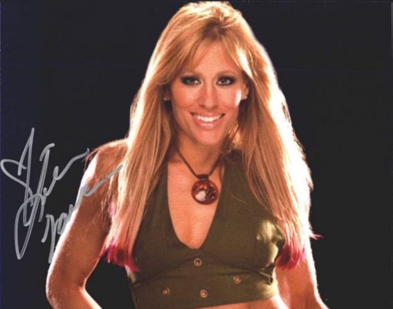 Lilian Garcia authentic signed WWE wrestling 8x10 photo W/Cert Autographed 11 signed 8x10 photo