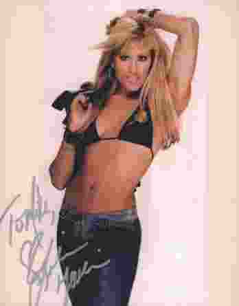 Lilian Garcia authentic signed WWE wrestling 8x10 photo W/Cert Autographed 12 signed 8x10 photo