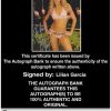 Lilian Garcia authentic signed WWE wrestling 8x10 photo W/Cert Autographed 13 Certificate of Authenticity from The Autograph Bank