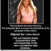 Lilian Garcia authentic signed WWE wrestling 8x10 photo W/Cert Autographed 15 Certificate of Authenticity from The Autograph Bank