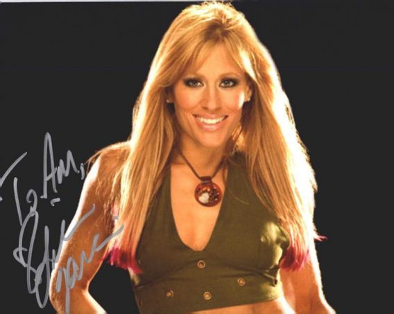 Lilian Garcia authentic signed WWE wrestling 8x10 photo W/Cert Autographed 16 signed 8x10 photo
