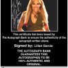 Lilian Garcia authentic signed WWE wrestling 8x10 photo W/Cert Autographed 17 Certificate of Authenticity from The Autograph Bank