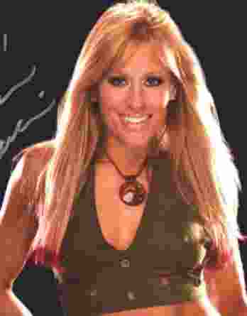 Lilian Garcia authentic signed WWE wrestling 8x10 photo W/Cert Autographed 18 signed 8x10 photo