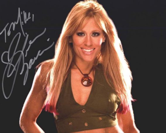Lilian Garcia authentic signed WWE wrestling 8x10 photo W/Cert Autographed 18 signed 8x10 photo