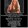 Lilian Garcia authentic signed WWE wrestling 8x10 photo W/Cert Autographed 18 Certificate of Authenticity from The Autograph Bank