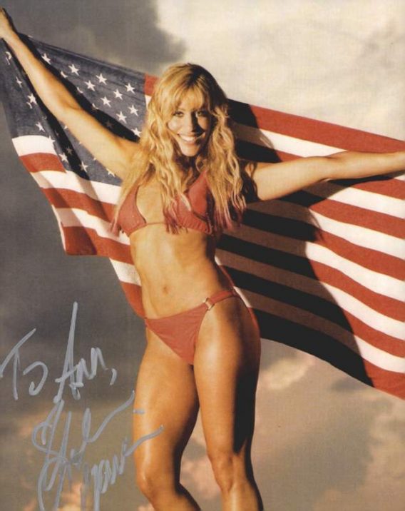 Lilian Garcia authentic signed WWE wrestling 8x10 photo W/Cert Autographed 19 signed 8x10 photo
