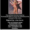 Lilian Garcia authentic signed WWE wrestling 8x10 photo W/Cert Autographed 20 Certificate of Authenticity from The Autograph Bank