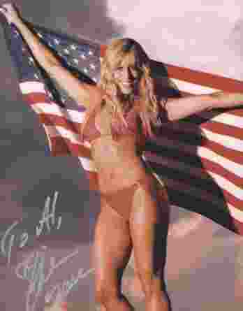Lilian Garcia authentic signed WWE wrestling 8x10 photo W/Cert Autographed 21 signed 8x10 photo