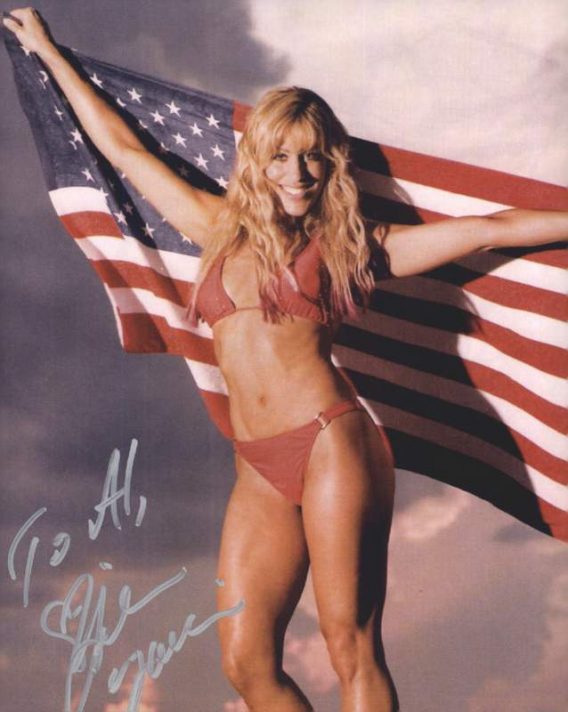 Lilian Garcia authentic signed WWE wrestling 8x10 photo W/Cert Autographed 21 signed 8x10 photo