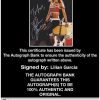 Lilian Garcia authentic signed WWE wrestling 8x10 photo W/Cert Autographed 23 Certificate of Authenticity from The Autograph Bank