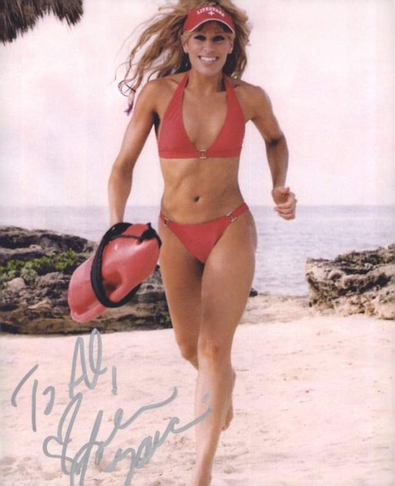 Lilian Garcia authentic signed WWE wrestling 8x10 photo W/Cert Autographed 28 signed 8x10 photo