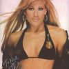 Lilian Garcia authentic signed WWE wrestling 8x10 photo W/Cert Autographed 31 signed 8x10 photo