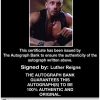 Luther Reigns authentic signed WWE wrestling 8x10 photo W/Cert Autographed 02 Certificate of Authenticity from The Autograph Bank