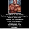 Luther Reigns authentic signed WWE wrestling 8x10 photo W/Cert Autographed 14 Certificate of Authenticity from The Autograph Bank