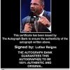 Luther Reigns authentic signed WWE wrestling 8x10 photo W/Cert Autographed 16 Certificate of Authenticity from The Autograph Bank