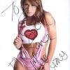 Mickie James authentic signed WWE wrestling 8x10 photo W/Cert Autographed 02 signed 8x10 photo