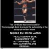 Mickie James authentic signed WWE wrestling 8x10 photo W/Cert Autographed 06 Certificate of Authenticity from The Autograph Bank