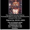 Mickie James authentic signed WWE wrestling 8x10 photo W/Cert Autographed 07 Certificate of Authenticity from The Autograph Bank