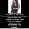 Mickie James authentic signed WWE wrestling 8x10 photo W/Cert Autographed 10 Certificate of Authenticity from The Autograph Bank