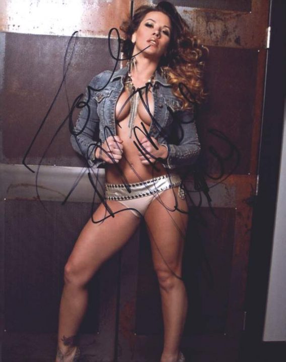 Mickie James authentic signed WWE wrestling 8x10 photo W/Cert Autographed 11 signed 8x10 photo