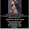 Mickie James authentic signed WWE wrestling 8x10 photo W/Cert Autographed 16 Certificate of Authenticity from The Autograph Bank