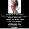 Mickie James authentic signed WWE wrestling 8x10 photo W/Cert Autographed 17 Certificate of Authenticity from The Autograph Bank