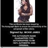 Mickie James authentic signed WWE wrestling 8x10 photo W/Cert Autographed 19 Certificate of Authenticity from The Autograph Bank