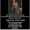 Mickie James authentic signed WWE wrestling 8x10 photo W/Cert Autographed 21 Certificate of Authenticity from The Autograph Bank