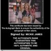 Mickie James authentic signed WWE wrestling 8x10 photo W/Cert Autographed 22 Certificate of Authenticity from The Autograph Bank
