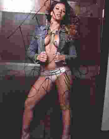 Mickie James authentic signed WWE wrestling 8x10 photo W/Cert Autographed 28 signed 8x10 photo