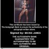 Mickie James authentic signed WWE wrestling 8x10 photo W/Cert Autographed 30 Certificate of Authenticity from The Autograph Bank