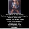 Mickie James authentic signed WWE wrestling 8x10 photo W/Cert Autographed 32 Certificate of Authenticity from The Autograph Bank