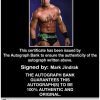 Mark Jindrak authentic signed WWE wrestling 8x10 photo W/Cert Autographed 02 Certificate of Authenticity from The Autograph Bank